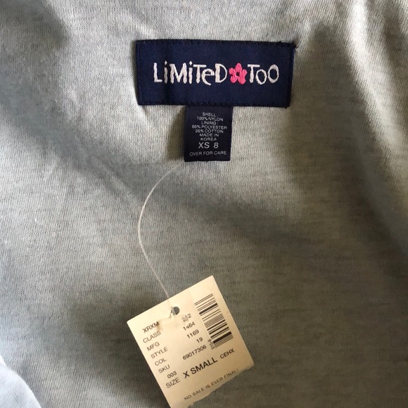 Limited 🌺Too Vintage Lined Hooded Windbreaker zip up jacket - Picture 7 of 10